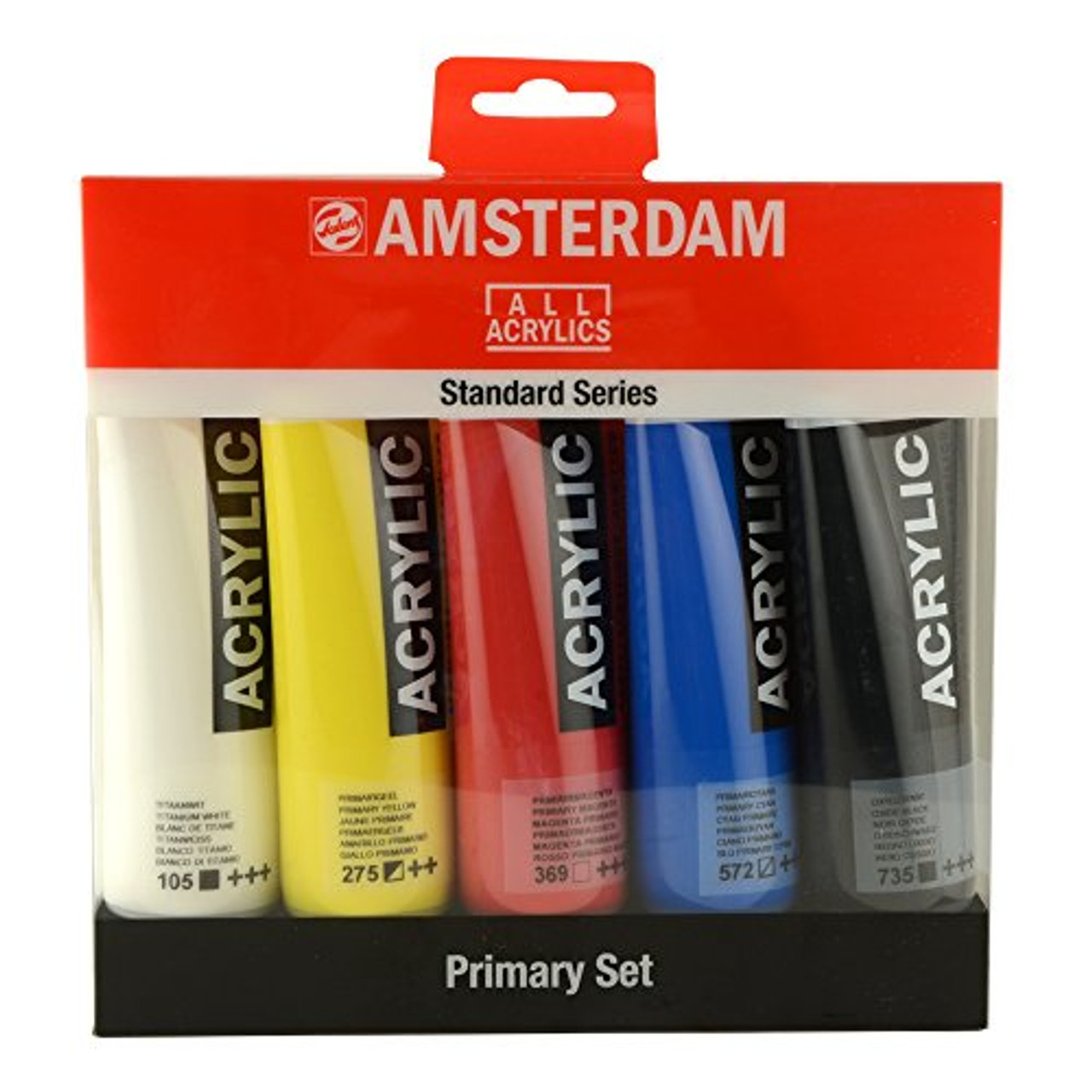 Amsterdam Standard Acrylic Primary Paint Set | 5 x 120ml