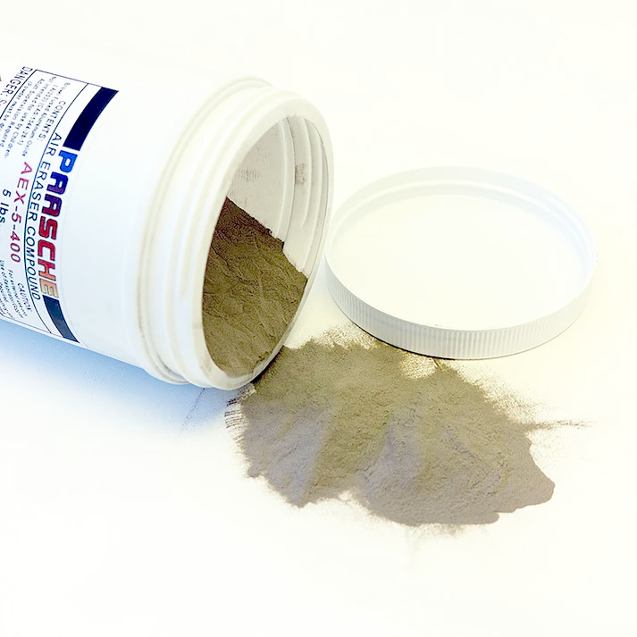 Paasche AEX-5-400 Aluminum Oxide Fast Cutting Compound, 400 Grit, 5 lbs