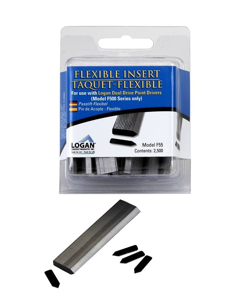 Logan Graphic Products F55 Flexible Point Strips (2500 count)