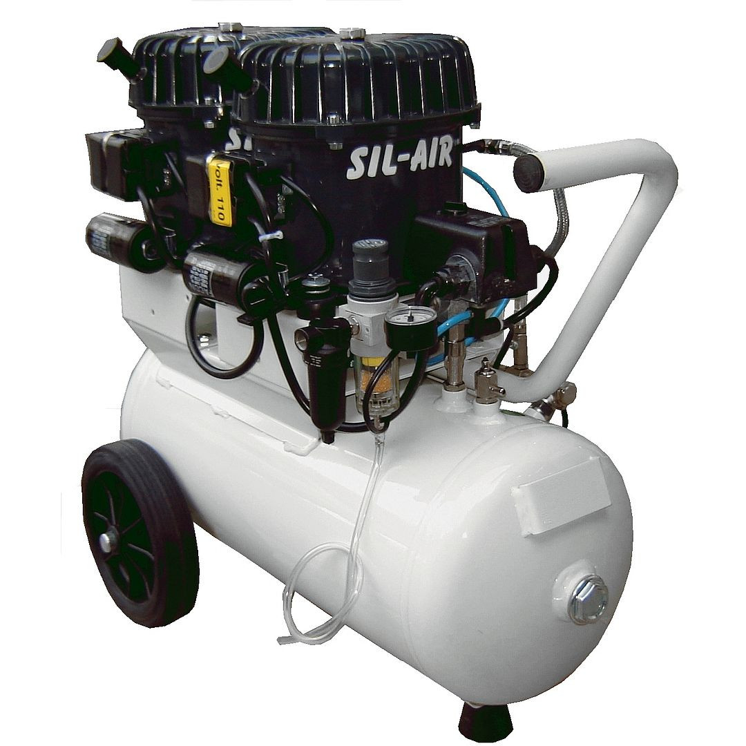 Silentaire VAL-Air 100-24-AL 1HP Air Compressor