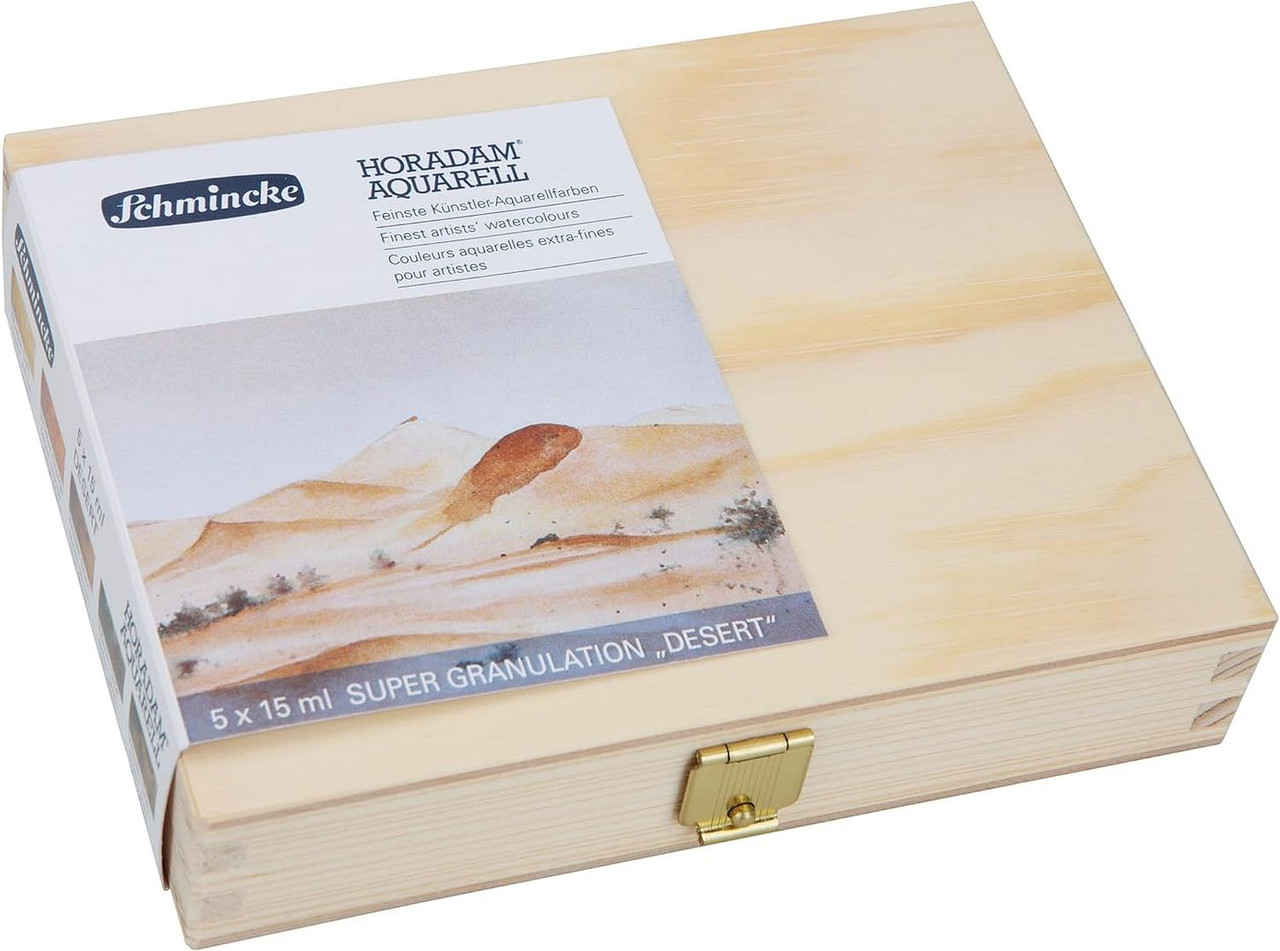Schmincke Horadam Watercolor Desert Supergranulation Set of 5, 15ml Tubes #74869