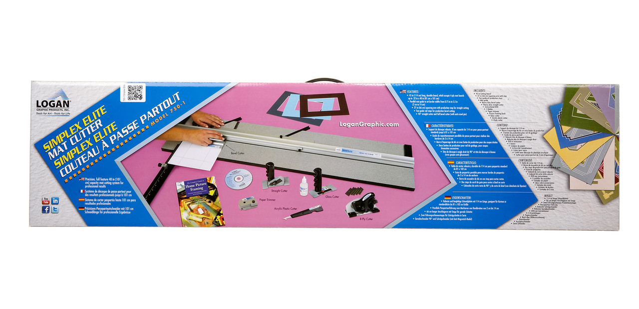 Logan Graphic 750-1 Simplex Elite 40 Inch Mat Cutter