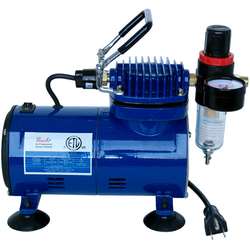 Paasche D500SR Airbrush Compressor with Shut Off and Regulator