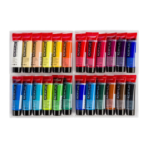 Amsterdam Standard Acrylic General Selection Paint Set | 24 x 20ml