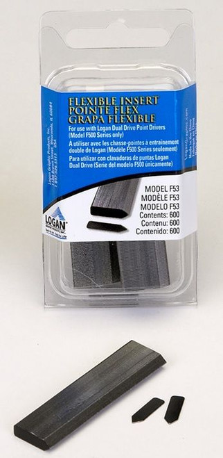 Logan Graphic F53 Flexible Point Strips, Pack of 600