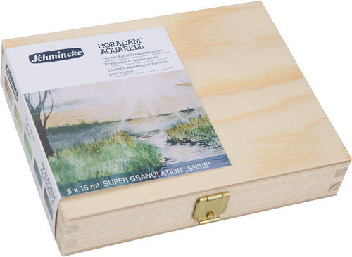 Schmincke Horadam Watercolor Shire Supergranulation Set of 5, 15ml Tubes #74867