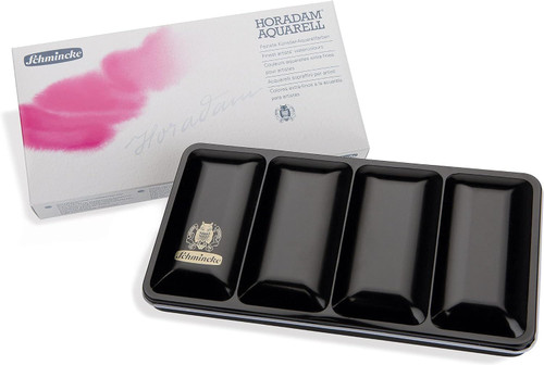 Schmincke Horadam Aquarell 18 Full Pan Metal Watercolor Box Painting Set (74318)