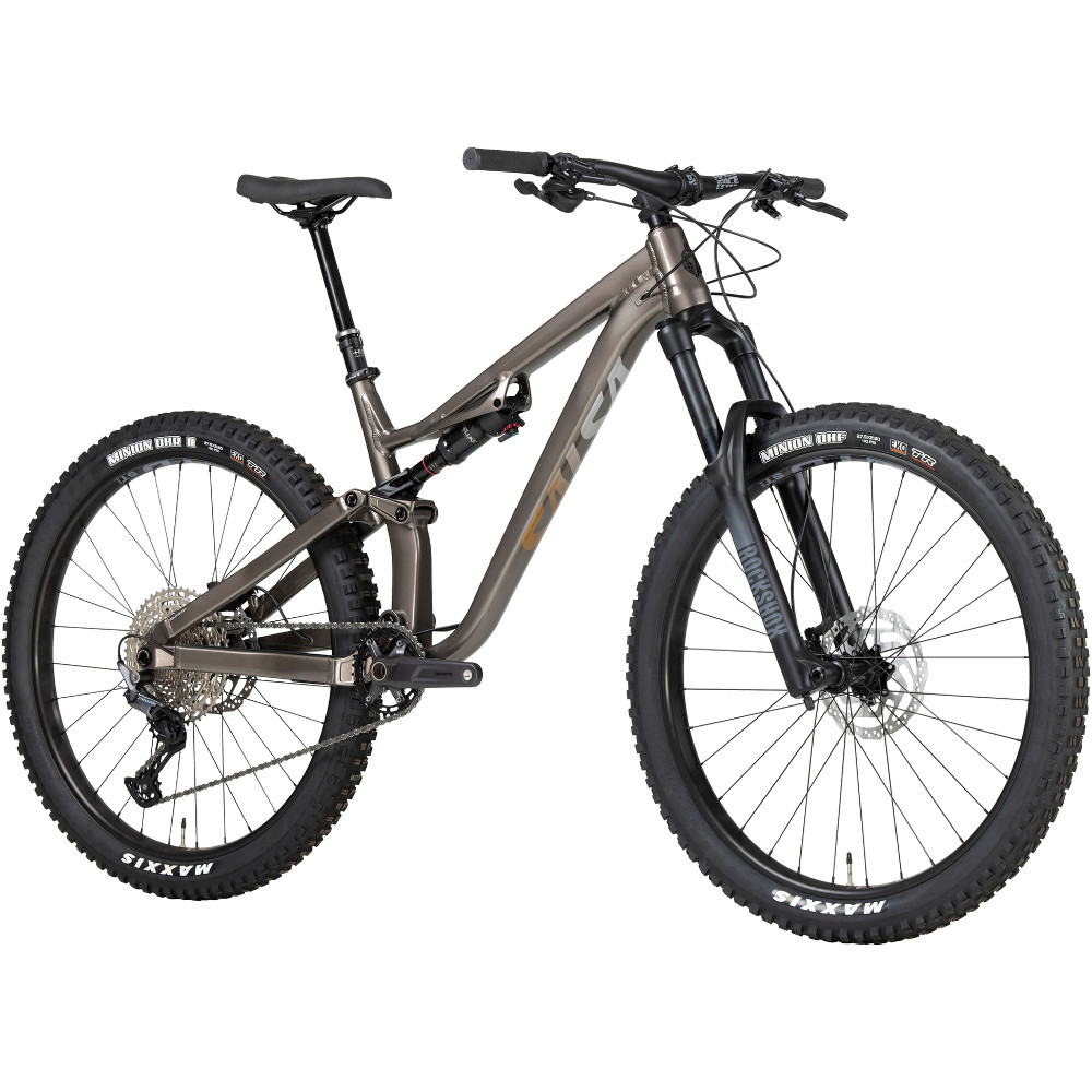 2026 Salsa Rustler Deore - Gray | Revolutionbikeshop.com