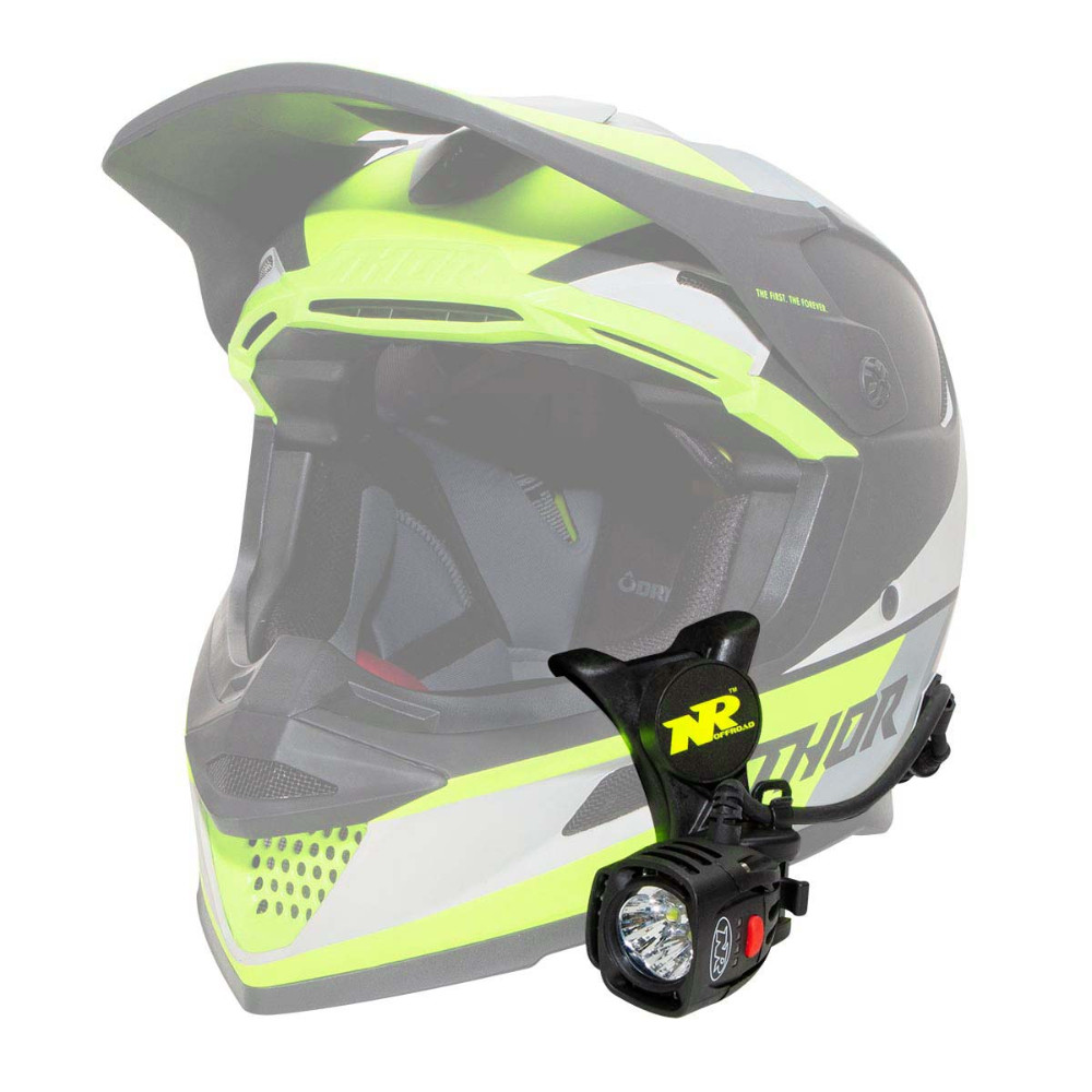 2025 NiteRider Pro 2200 MX Race (4 Cell) Helmet Mount Light