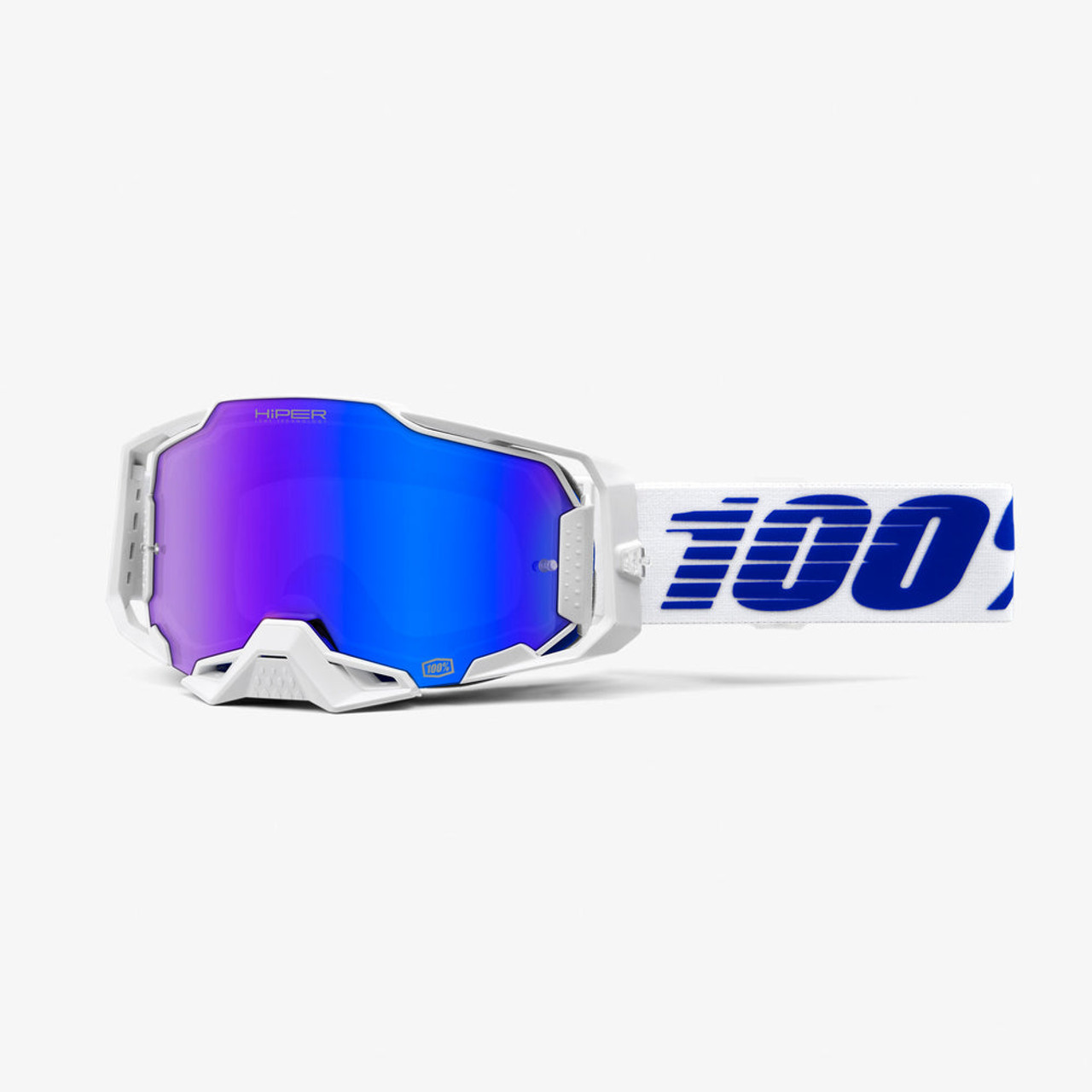 2023 100% ARMEGA® Goggle Moto/MTB Izi/HiPER® Mirror Blue Sunglasses