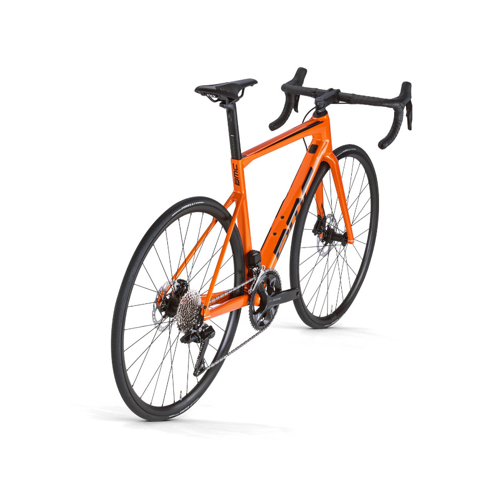 2026 BMC Teammachine SLR Four - Sparkling Orange / Black