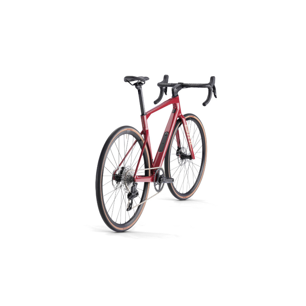 2026 BMC Roadmachine X Two - Dark Red / Sand| RevolutionBikeShop.com