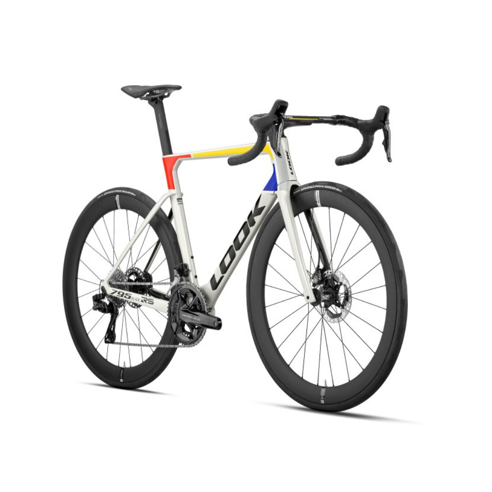 2024 Look 795 Blade RS Dura Ace Di2 / R50D - Iconic Platinum White