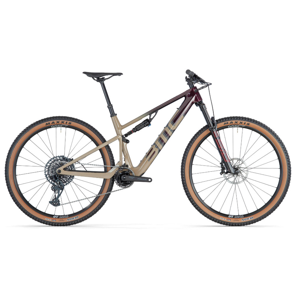 2026 BMC Fourstroke AMP LT Two USA - Bordeaux Red / Sand