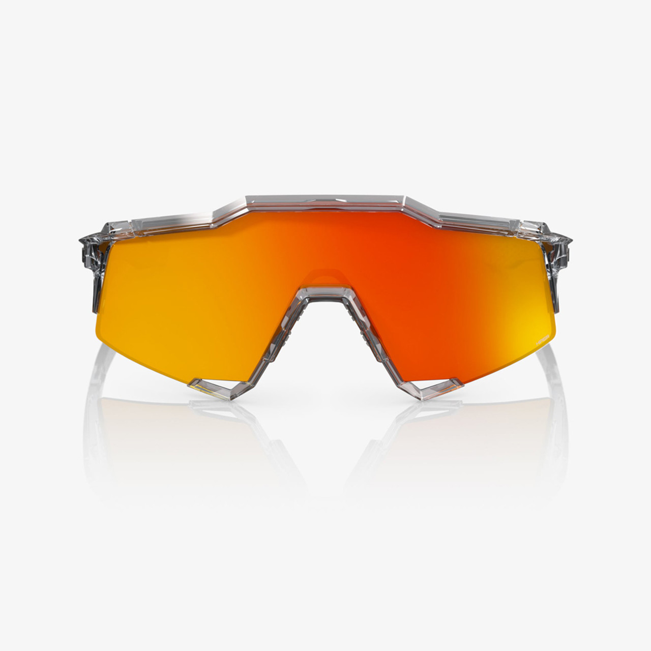 2025 100% Speedcraft Translucent Grey Hiper Red Multilayer