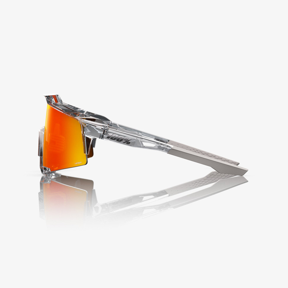 2025 100% Speedcraft Translucent Grey Hiper Red Multilayer Mirror