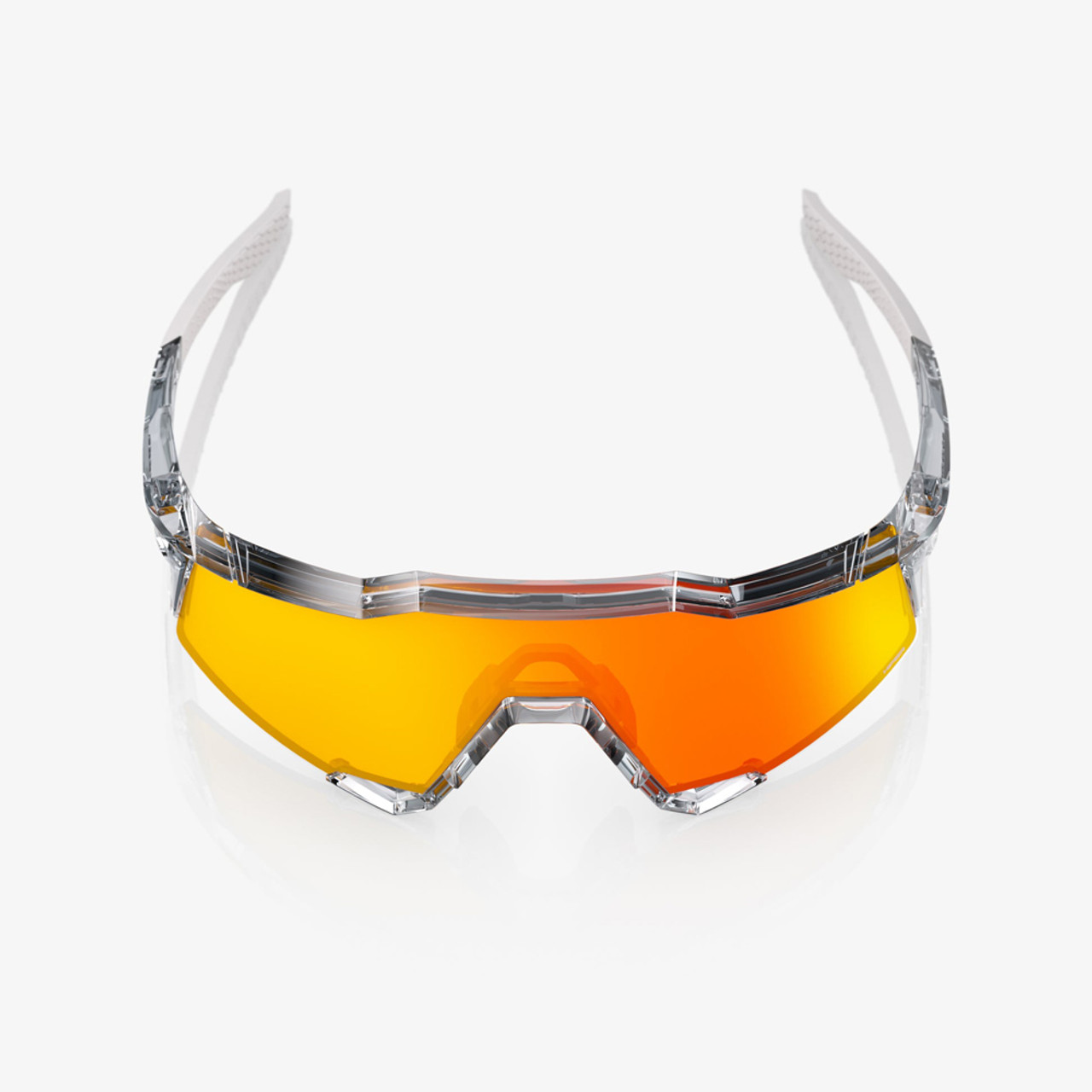 2025 100% Speedcraft Translucent Grey Hiper Red Multilayer