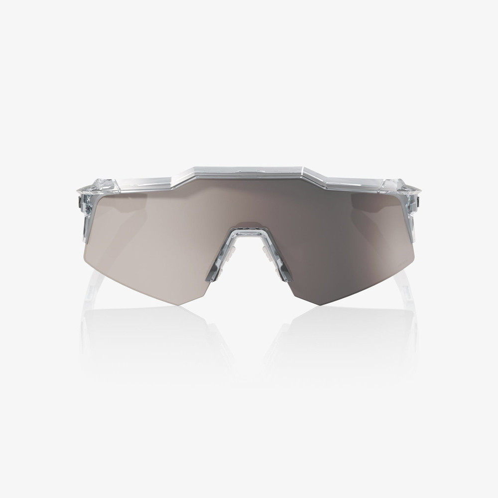 2025 100% Speedcraft Xs Polished Translucent Clear Hiper Silver