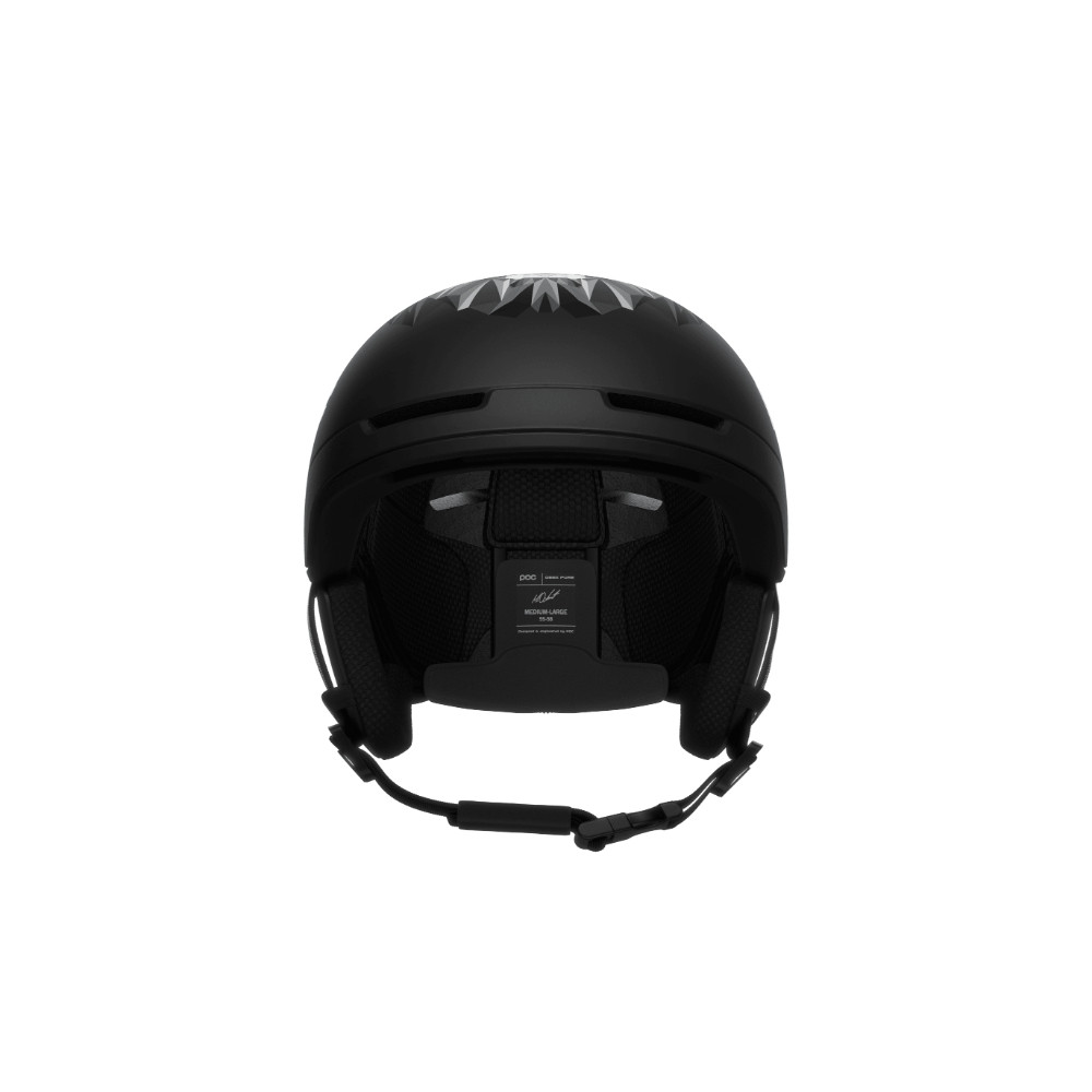 2026 POC Obex Pure Odermatt Edition Ski Helmet - Uranium Black