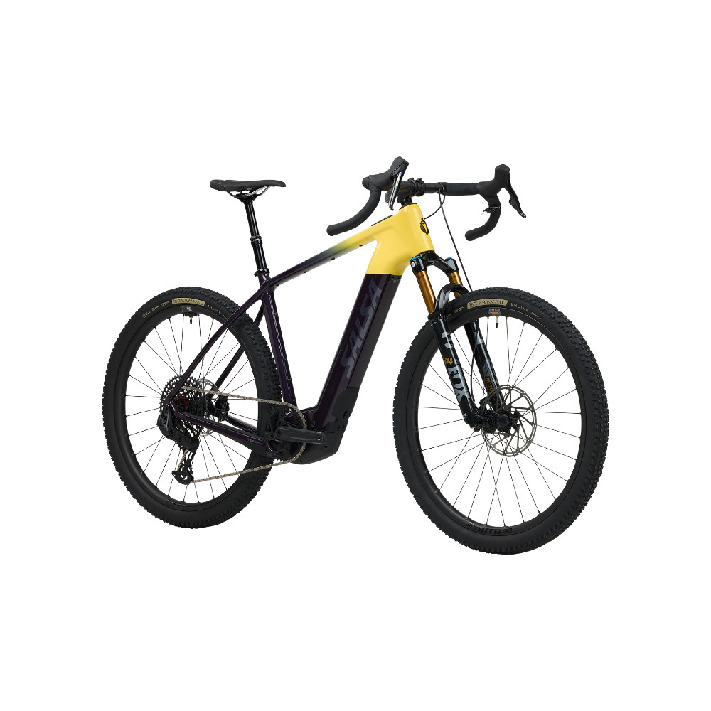 2026 Salsa Tributary C Force X0 AXS SUS - Amethyst/Yellow