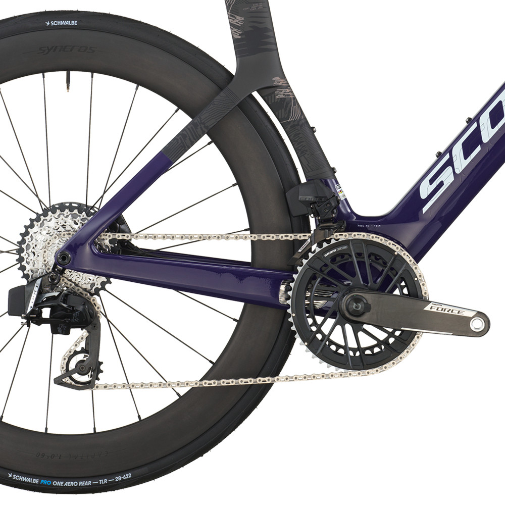 2026 Scott Foil RC Team Bike - Grape Purple/Carbon Black