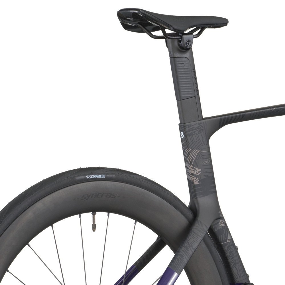 2026 Scott Foil RC Team Bike - Grape Purple/Carbon Black