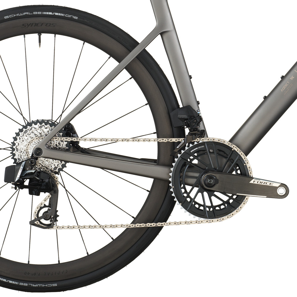 2026 Scott Addict RC Team Bike - Tungsten Grey