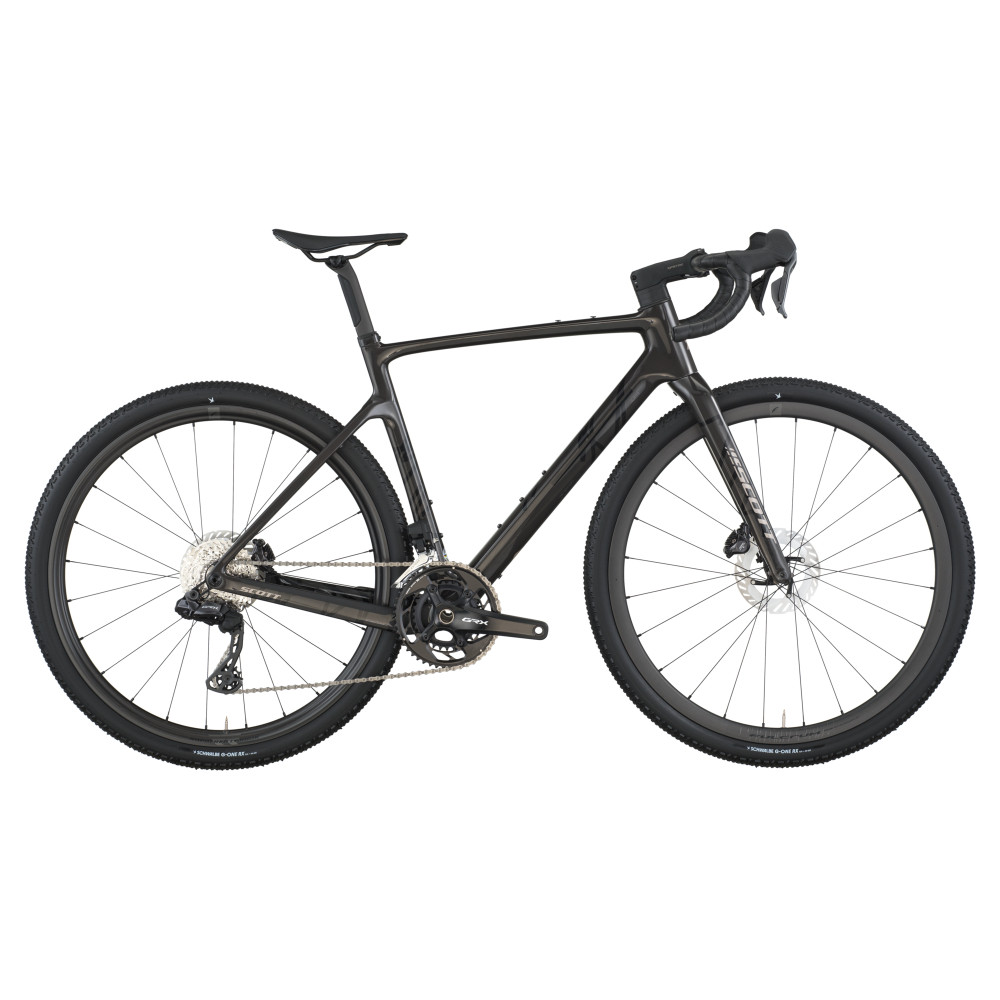 2026 Scott Addict Gravel 15 Bike - Carbon Black