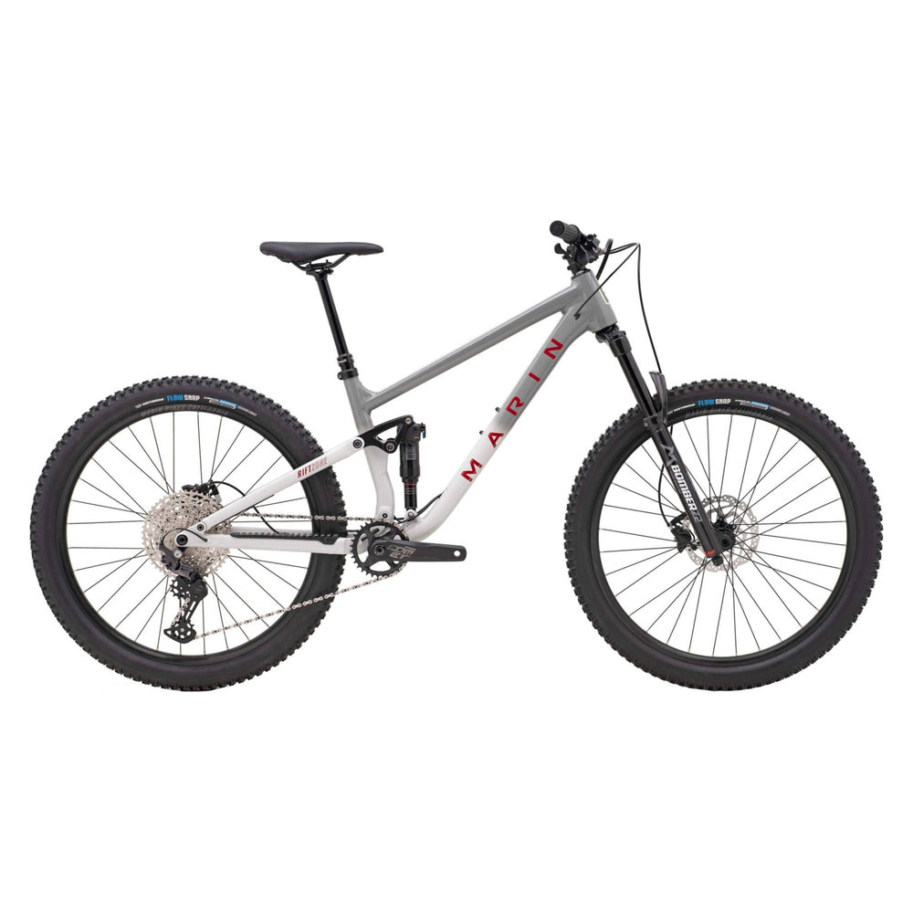 2026 Marin Rift Zone 2 - Gloss Grey/Red | Revolutionbikeshop.com