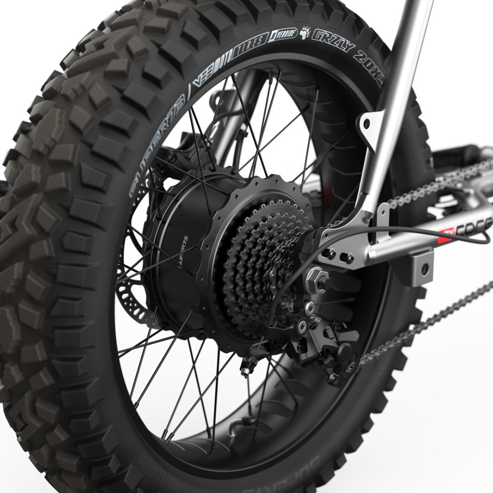 2026 Super73 Z Adventure Series Core - Metallic Aluminum
