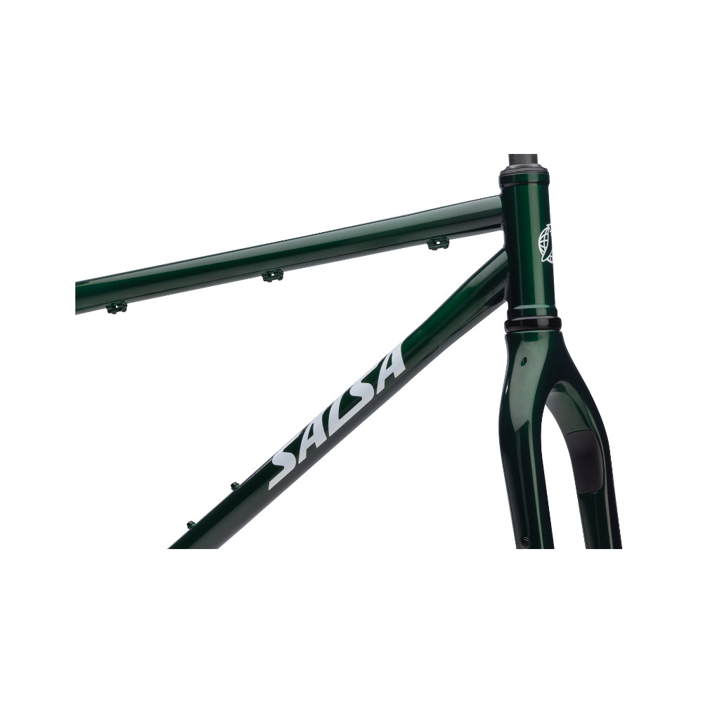 2026 Salsa Fargo Steel Frameset - Peat Moss | Revolutionbikeshop.com