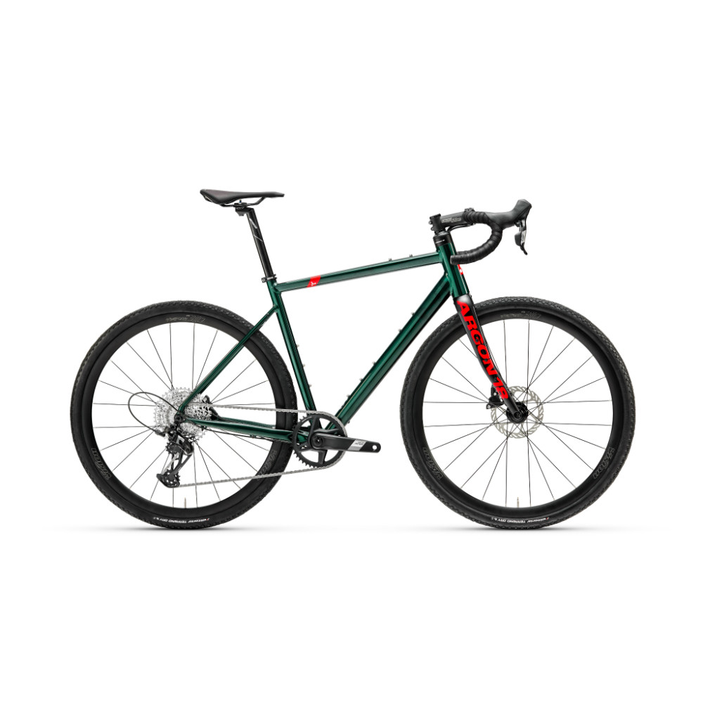 2026 Argon 18 Grey Matter Sram Apex XPLR - Tundra Green Gloss