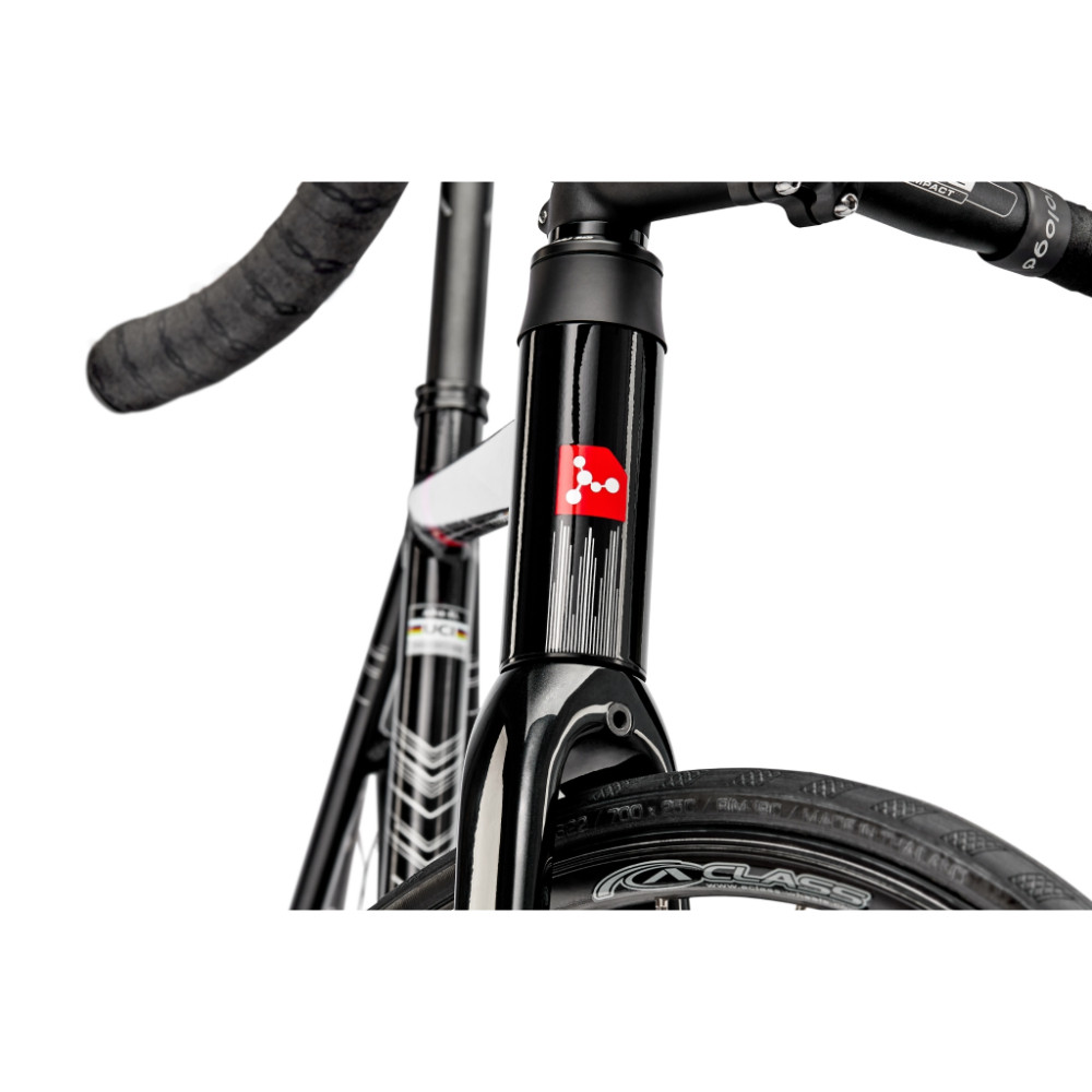 2026 Argon 18 Electron Kit Track - Black/Red Gloss