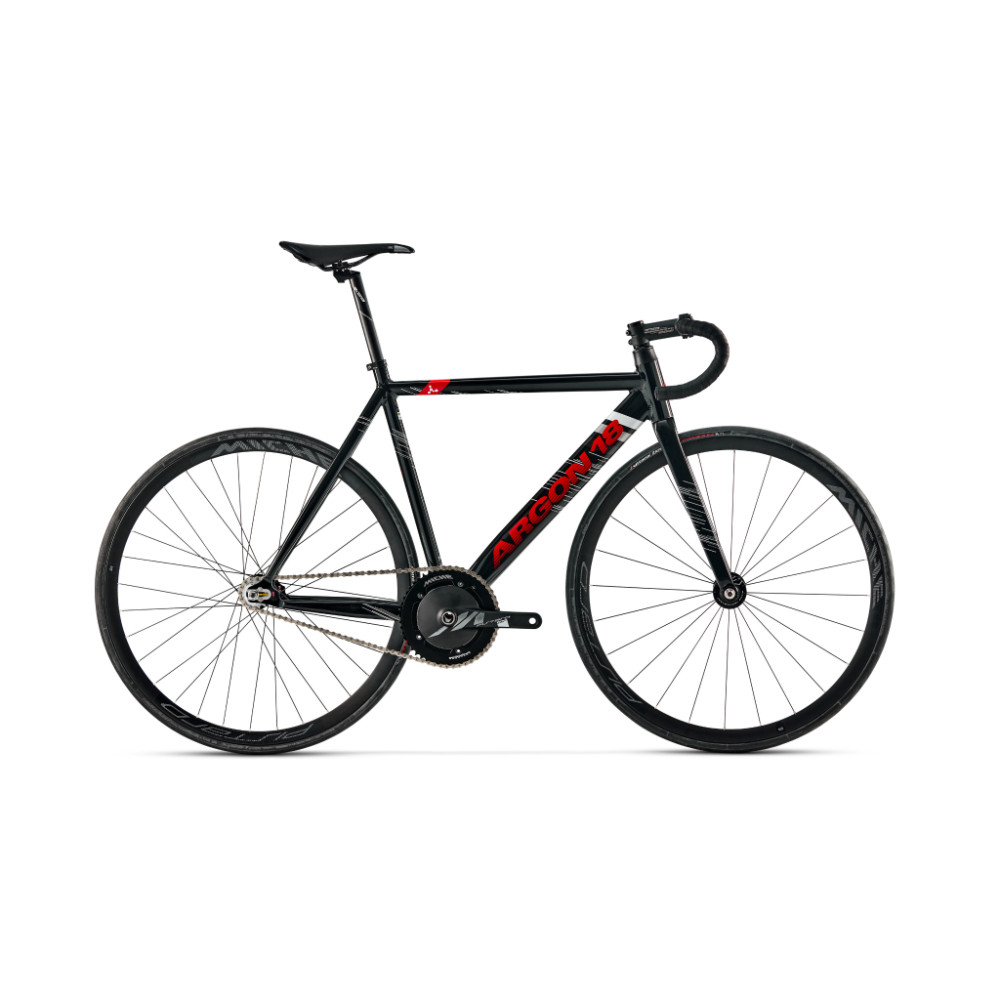 2026 Argon 18 Electron Frameset - Black/Red Gloss