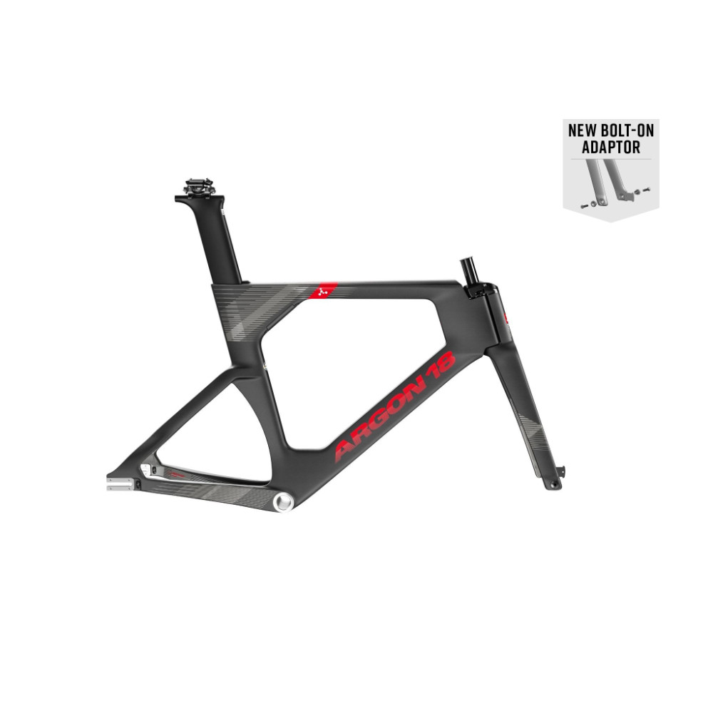 2026 Argon 18 Electron Pro TKO Sprint Frameset - Frozen Black