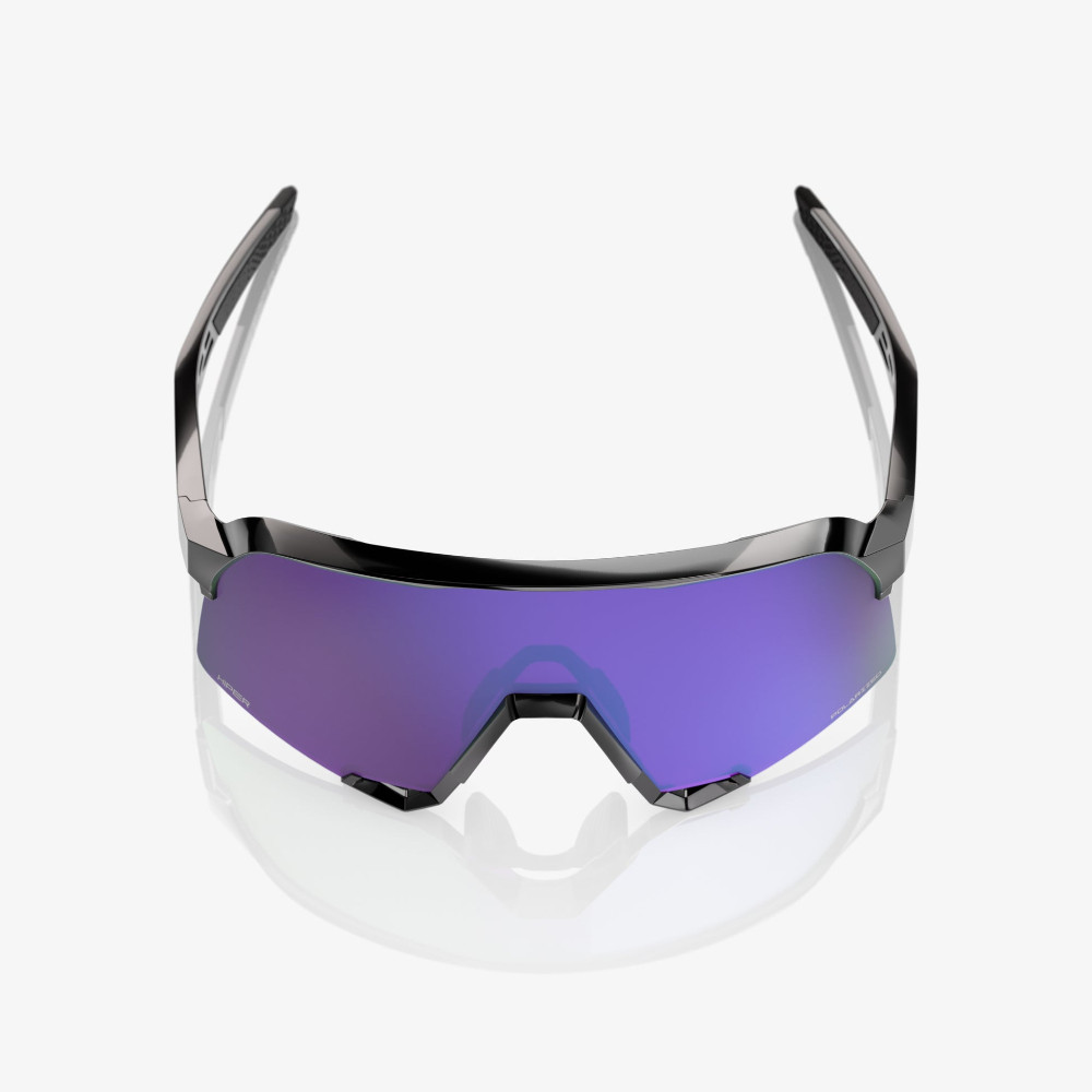 2026 100% S3™ Polished Black Hiper® Polarized Lavender