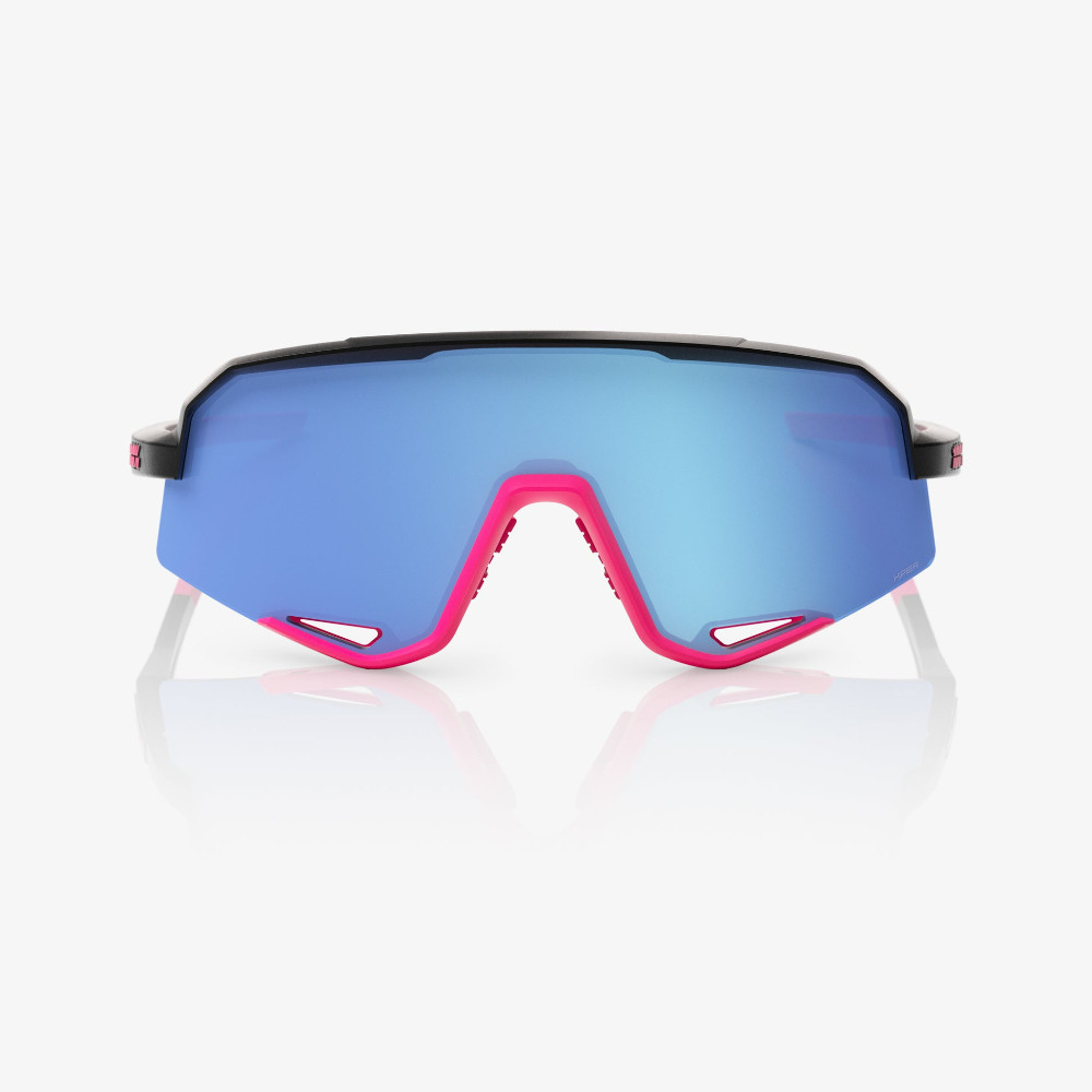 2026 100% Slendale® Matte Black/Pink Hiper® Blue Mirror