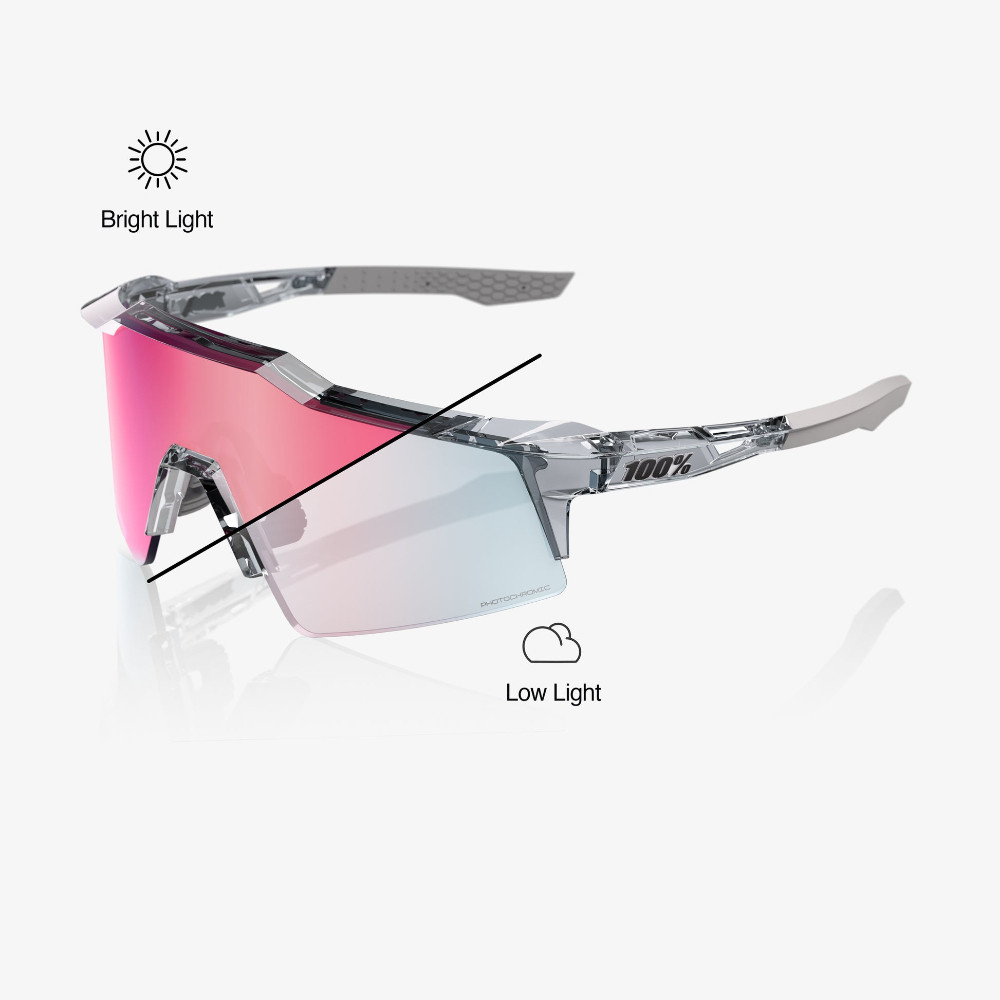 2026 100% Speedcraft® SL Polished Translucent Grey Rose Gold