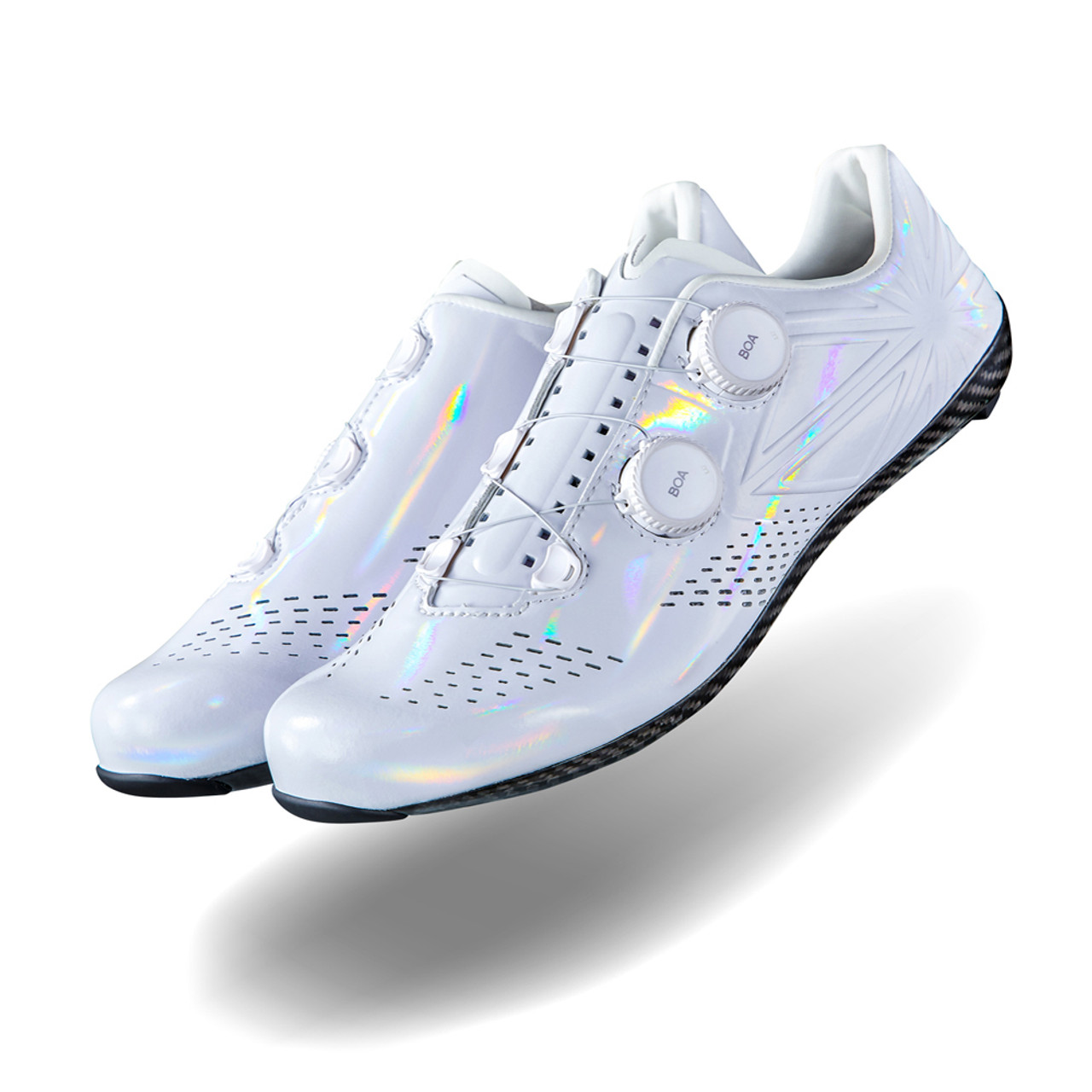 2023 Kazze Carbon Road Shoe - White Holo