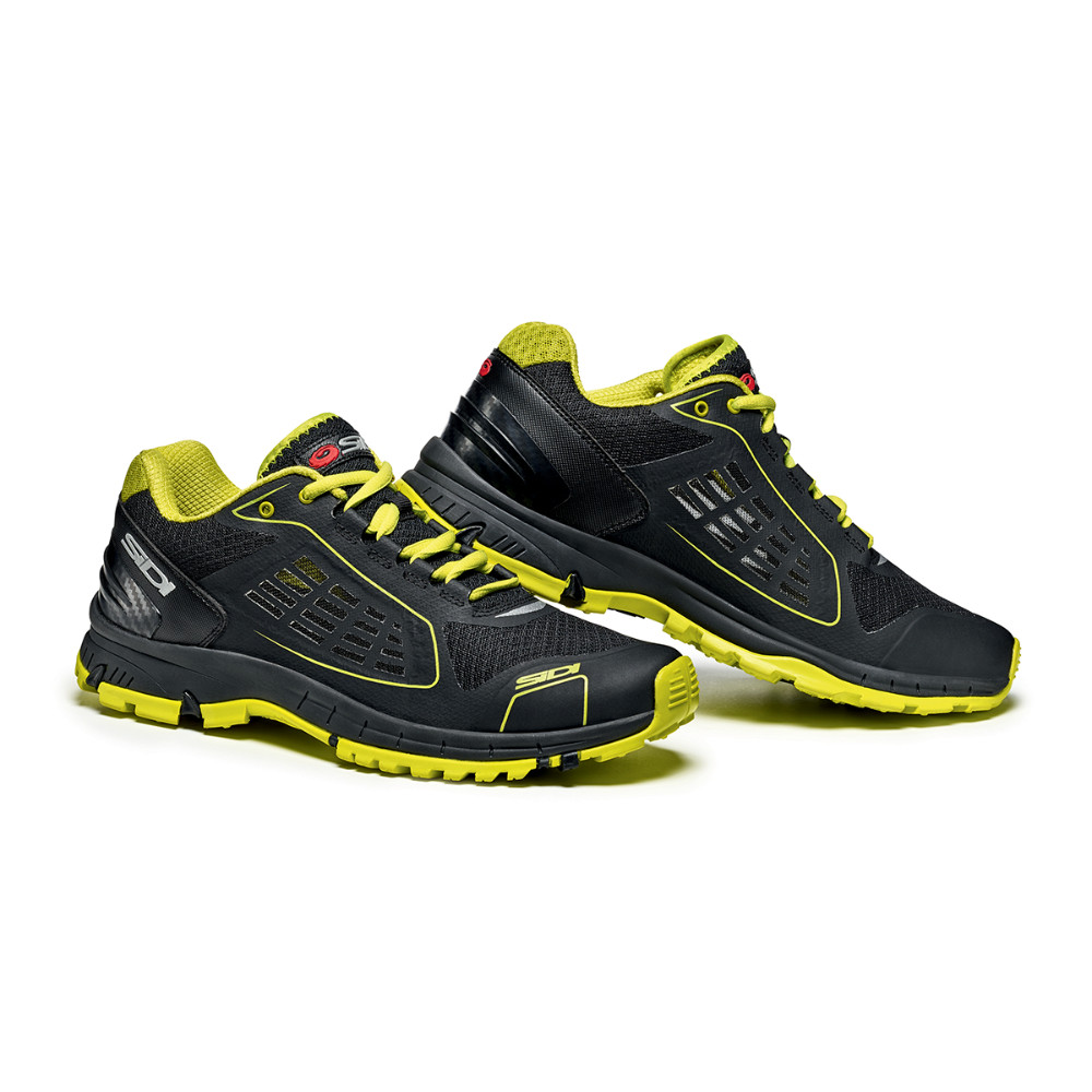 SIDI シューズ ブラック/イエロー 2025 Sidi Approach SDS - Black Yellow | RevolutionBikeShop.com