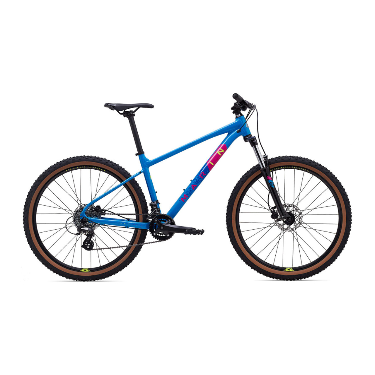 2025 Marin Bobcat Trail 3 - Black/Blue | Revolutionbikeshop.com
