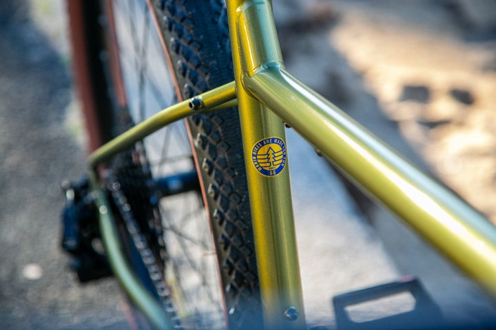 メンテ済！Marin Muirwoods 2005 クロモリフレームセット 2026 Marin Muirwoods - Gold | Revolutionbikeshop.com