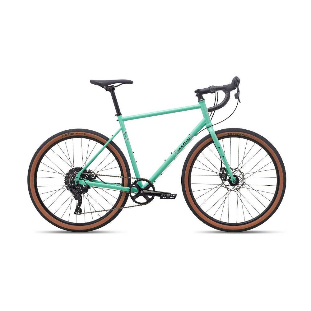 【直接引取り限定】　MARIN NICASIO 2023年モデル 2025 Marin Nicasio+ - Satin Tan/Green | Revolutionbikeshop.com
