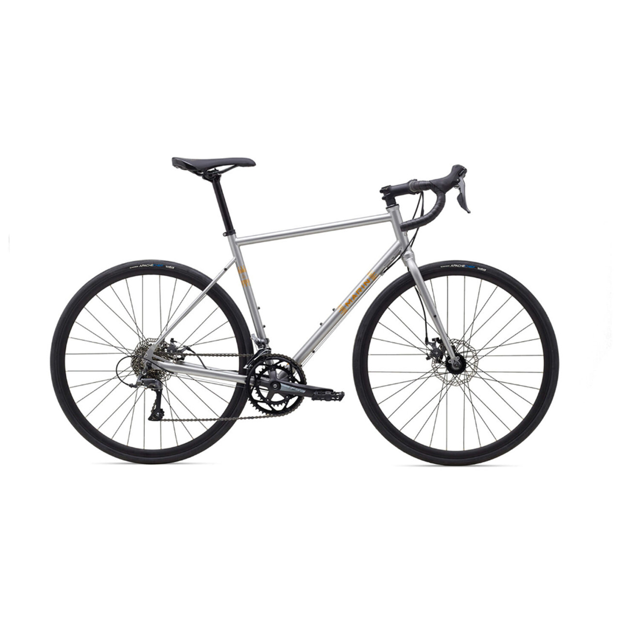 2025 Marin Nicasio 1 - Silver/Black | Revolutionbikeshop.com