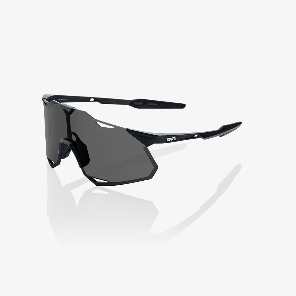 2025 100% Hypercraft Xs Matte Black Smoke Lens