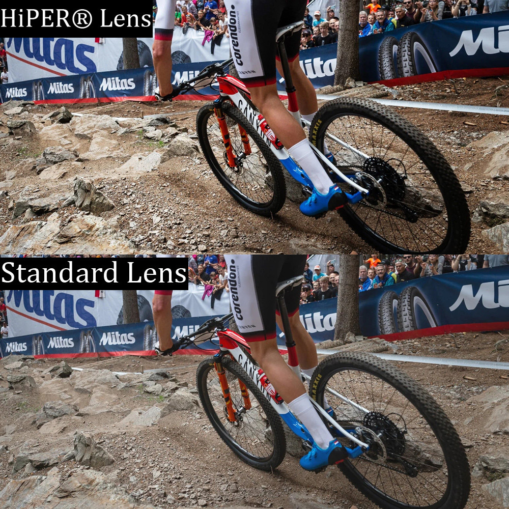 2025 100% S3 Matte Black Hiper Blue Multilayer Mirror Lens