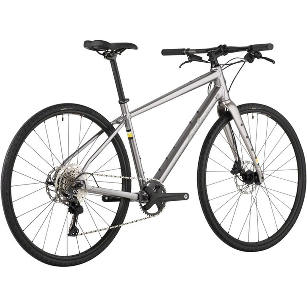 2027 Salsa Journeyer Flat Bar Deore 10 700c - Ash Grey