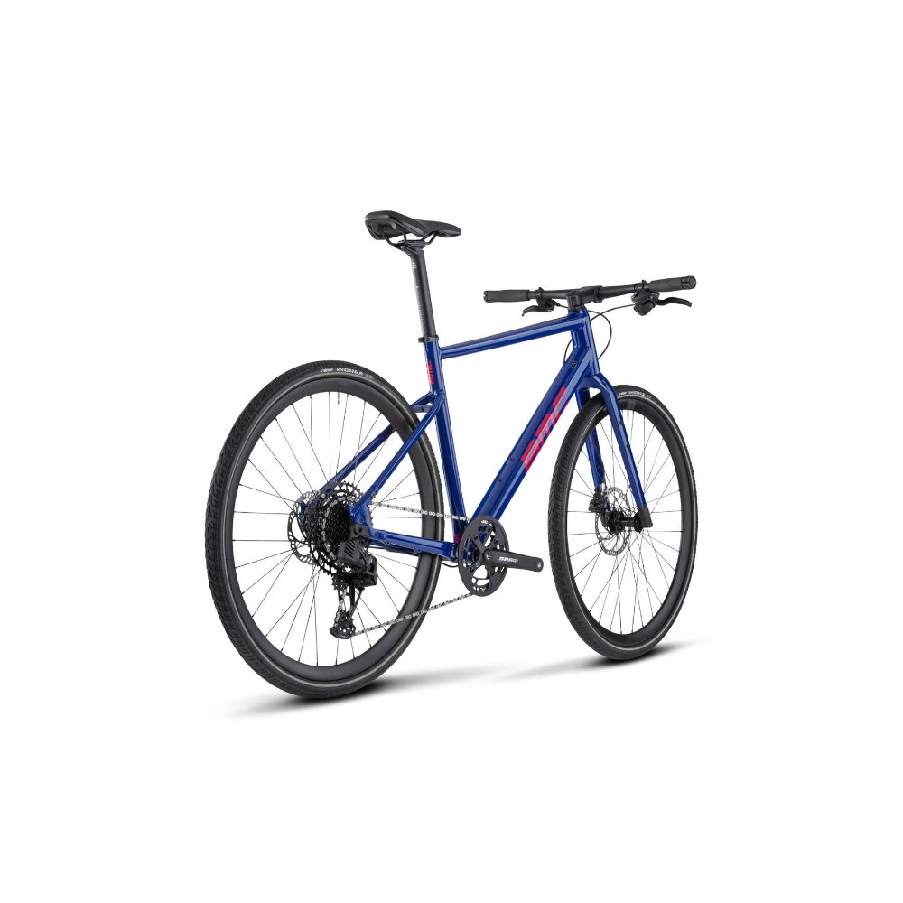 2026 BMC Alpenchallenge AL One - Ultramarine Blue / Neon Red
