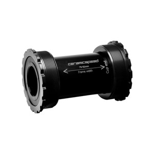 2024 Ceramic Speed T47/86 Inboard Bottom Bracket for Shimano Gravel - Black image 2024 Ceramic Speed T47/86 Inboard Bottom Bracket for Shimano Gravel - Black image