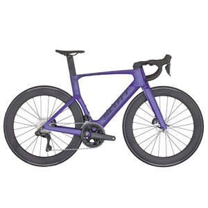 2026 Scott Foil RC Team Bike - Grape Purple/Carbon Black